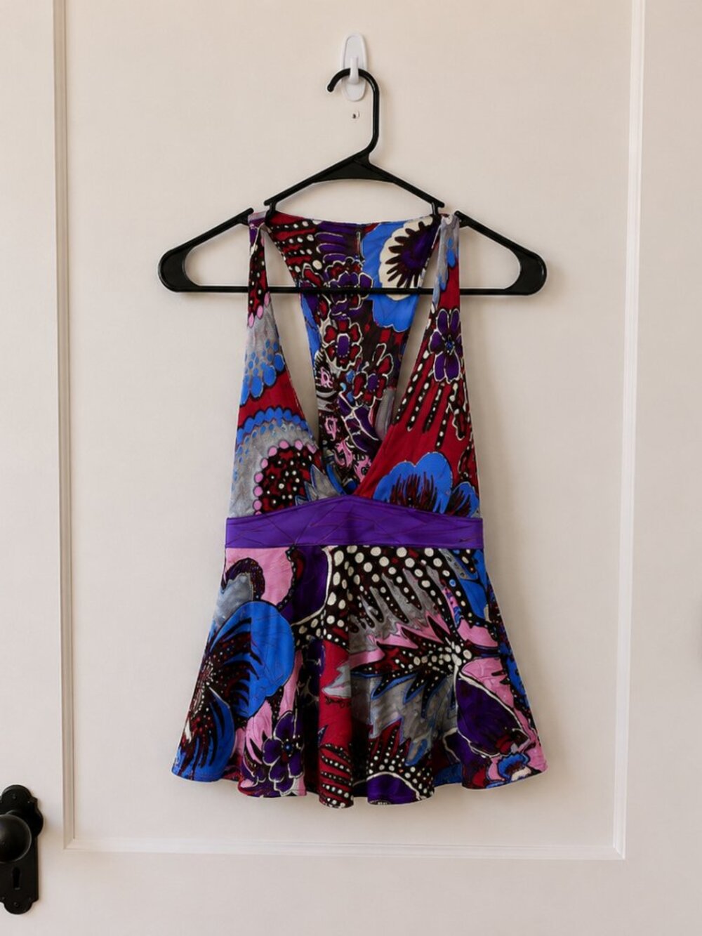 Just Cavalli Y2K Made in Italy Tank Top IT 42 US 6